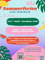 Gaukowia Agentur / Barth / Sommerferien / Programm