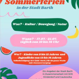 Gaukowia Agentur / Barth / Sommerferien / Programm