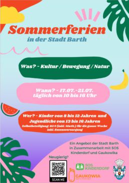Gaukowia Agentur / Barth / Sommerferien / Programm